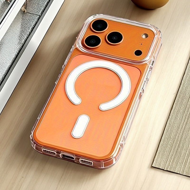 Funda Transparente Magnética con Carga Inalámbrica para iPhone