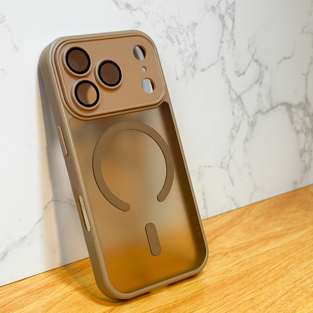 Funda Magnética Mate con Carga Inalámbrica para iPhone