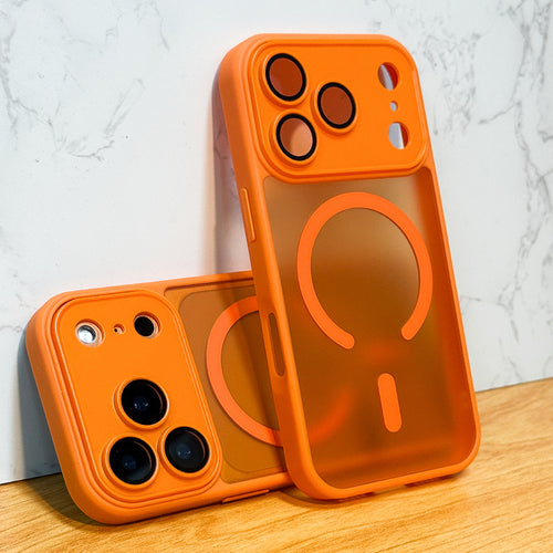 Funda Magnética Mate con Carga Inalámbrica para iPhone