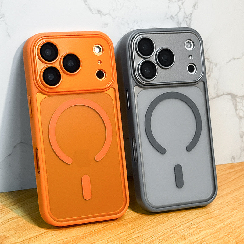 Funda Magnética Mate con Carga Inalámbrica para iPhone