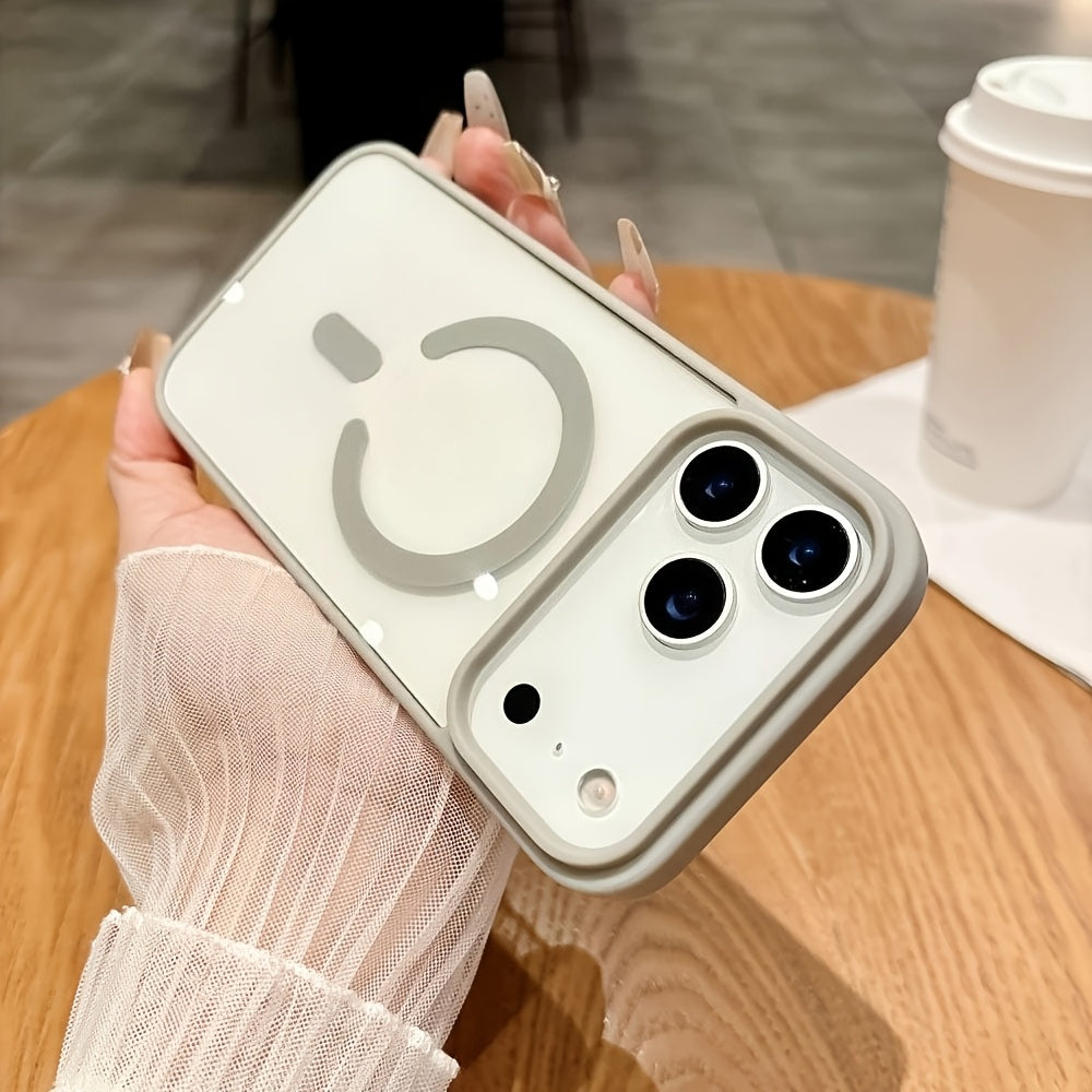 Funda Transparente Magnética de Lujo Antigolpes para iPhone