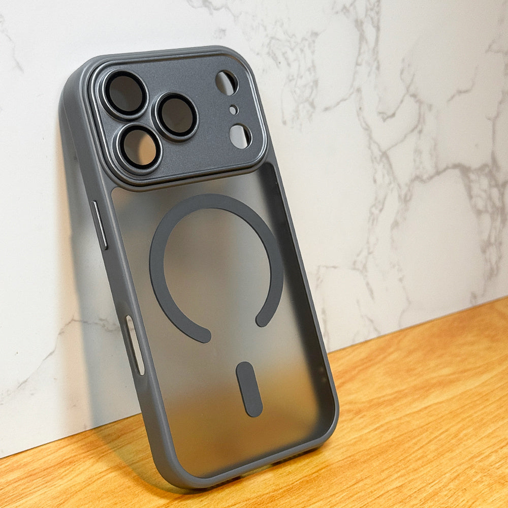 Funda Magnética Mate con Carga Inalámbrica para iPhone