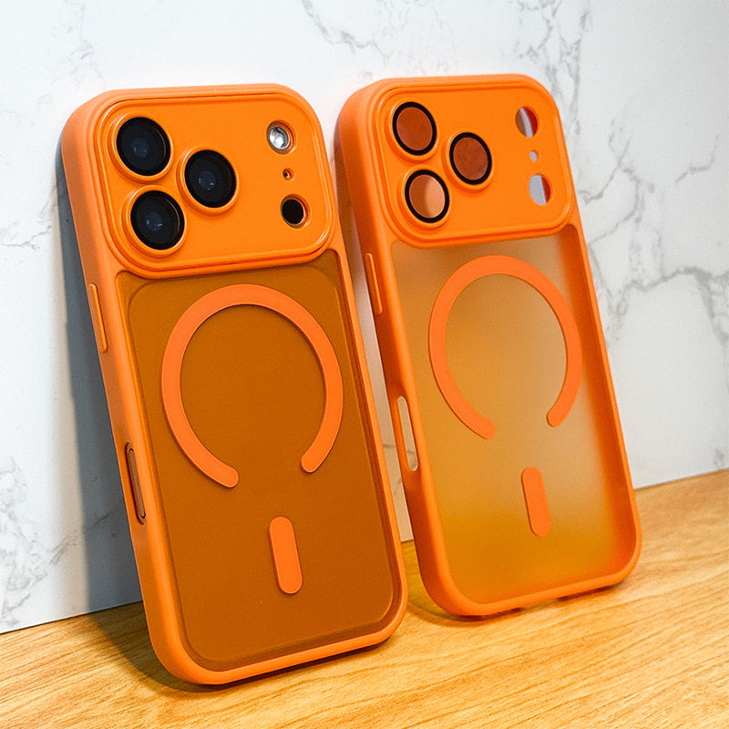 Funda Magnética Mate con Carga Inalámbrica para iPhone