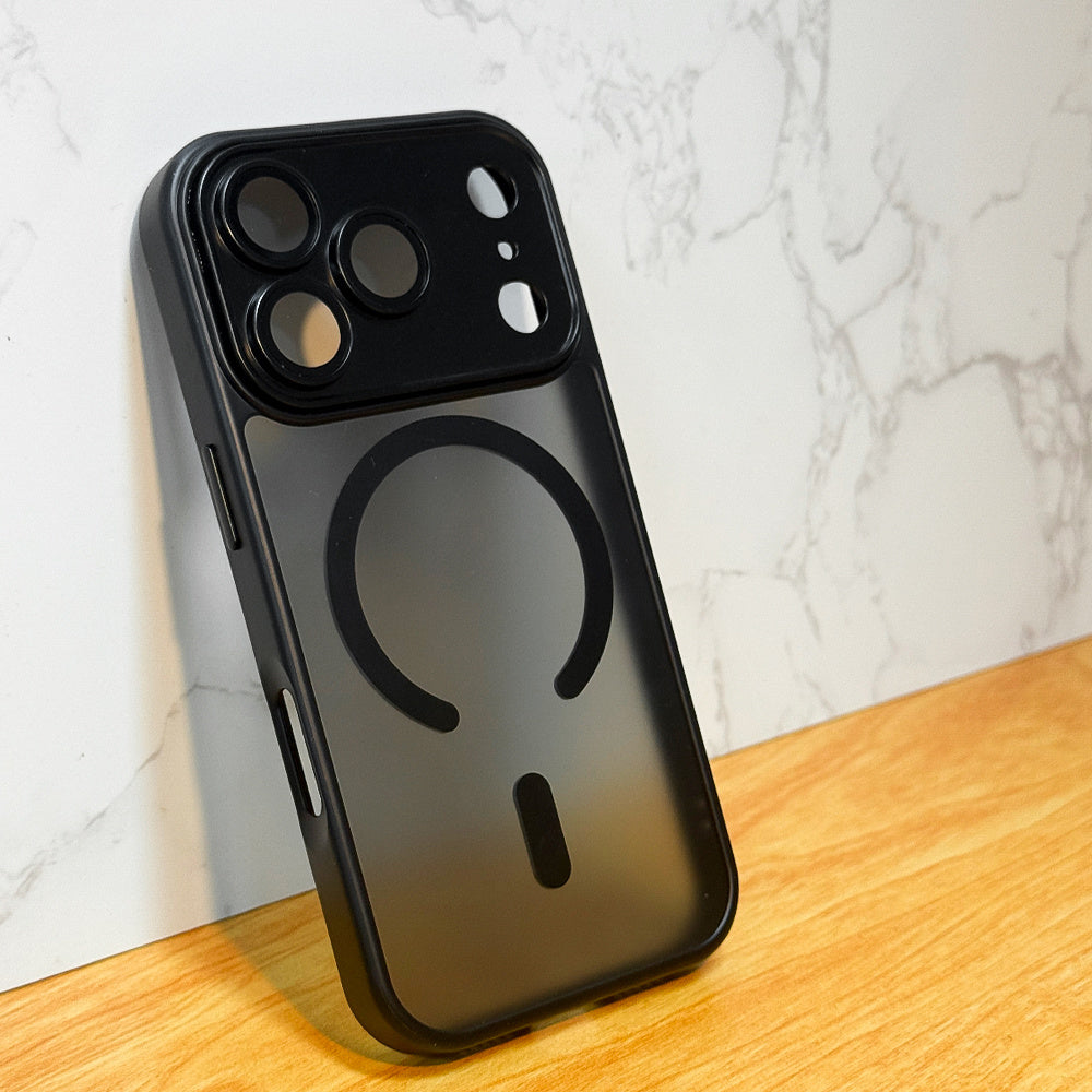 Funda Magnética Mate con Carga Inalámbrica para iPhone