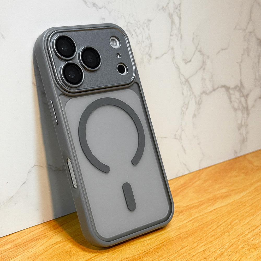 Funda Magnética Mate con Carga Inalámbrica para iPhone