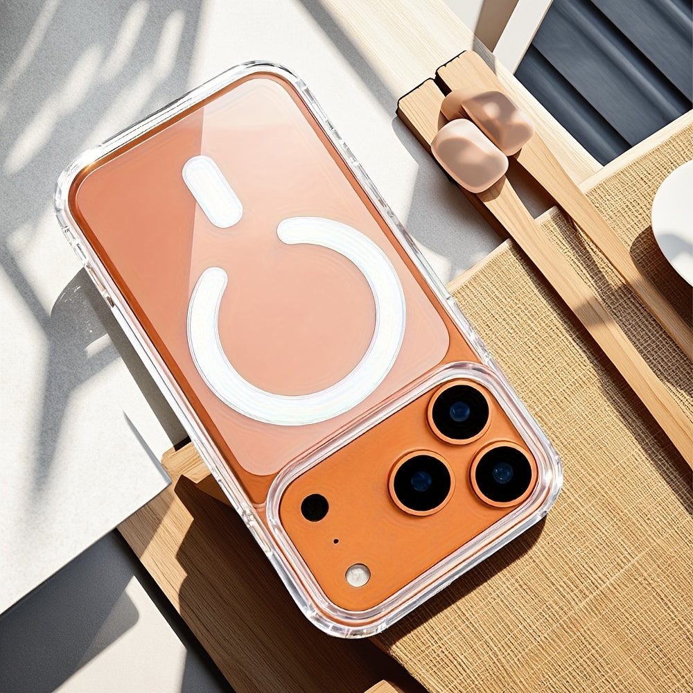 Funda Transparente Magnética con Carga Inalámbrica para iPhone