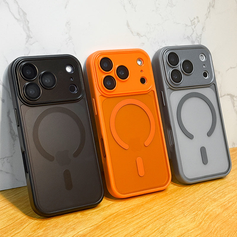 Funda Magnética Mate con Carga Inalámbrica para iPhone