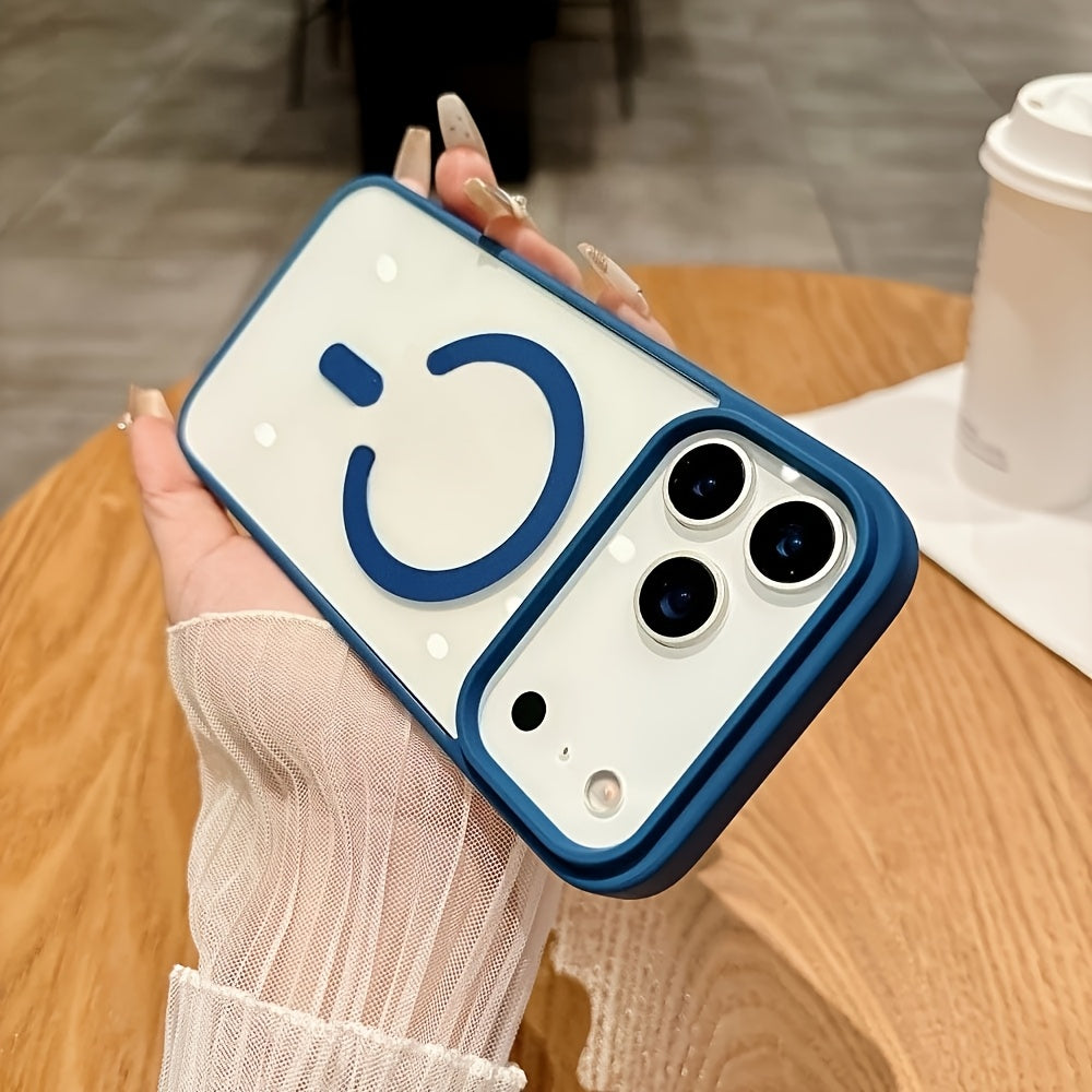 Funda Transparente Magnética de Lujo Antigolpes para iPhone