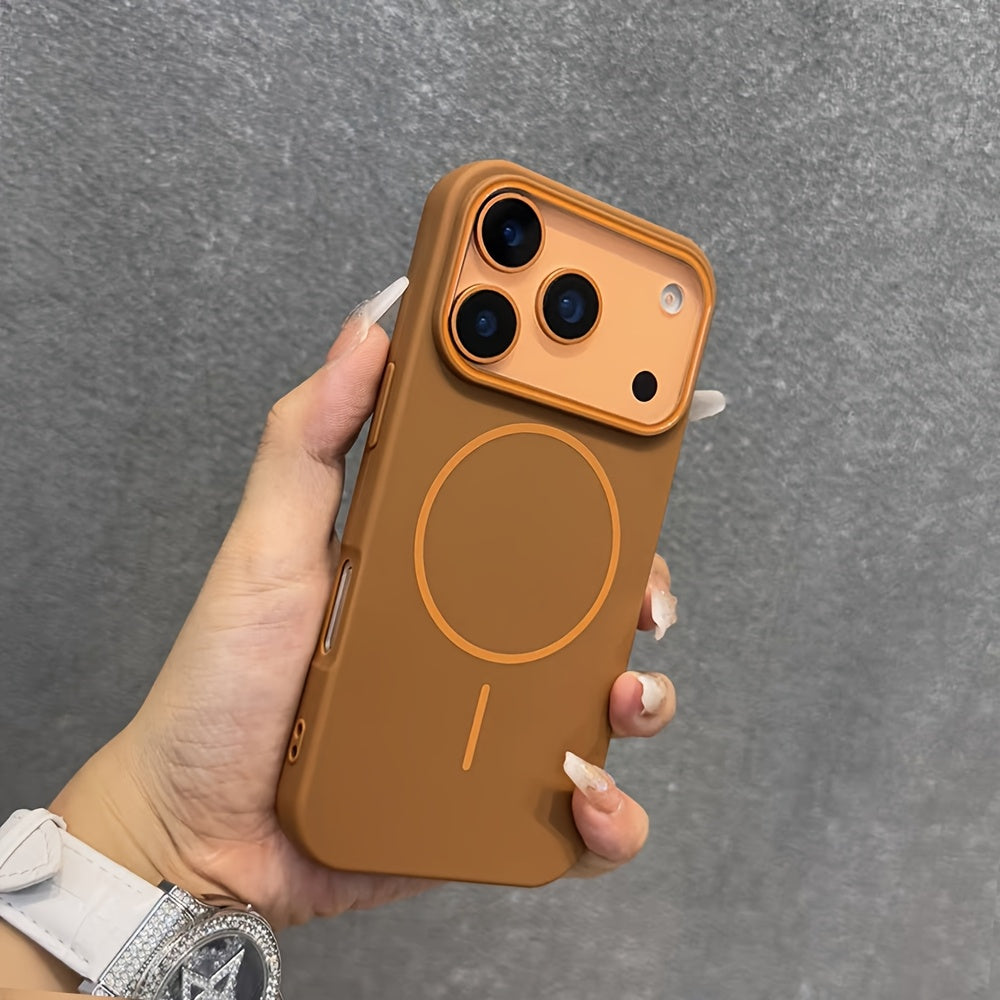 Funda Magnética Mate de Lujo con Carga Inalámbrica para iPhone