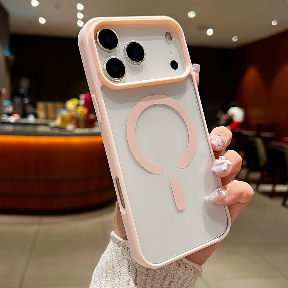 Funda Transparente Magnética de Lujo Antigolpes para iPhone