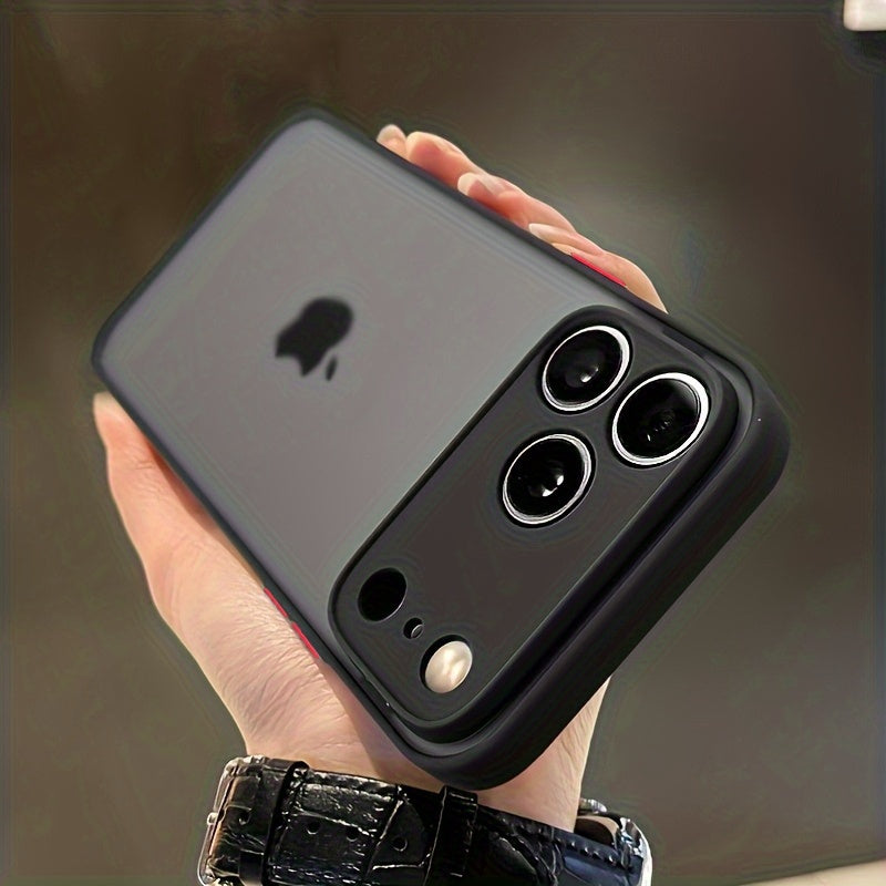 Funda Mate Translúcida Ultra Delgada Antigolpes para iPhone